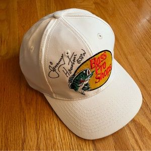 Bass Pro Shops Hat with Jimmy Houston Autograph